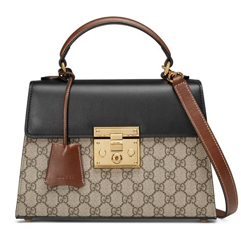 gucci handbags acrylic handle|gucci top closure handbags.